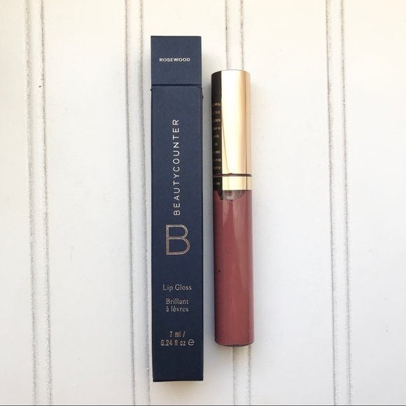 NWB Beautycounter Lip Gloss in Rosewood - Picture 2 of 2